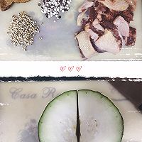 冬瓜老鸭薏米汤的做法图解1