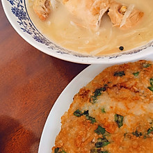 神级炒饭➕白萝卜鱼汤