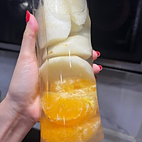 梨梨橙果汁的做法图解2