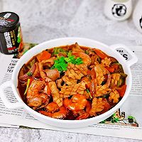 #中秋团圆食味#家庭版麻婆鱿鱼，无敌下饭，好吃到舔盘的做法图解16