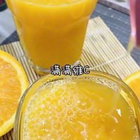 #晒出你的中秋团圆饭#鲜榨橙汁，满满的维生素C，甜进心底了的做法图解6