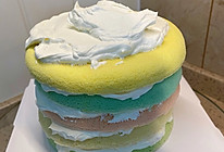 裱花彩虹蛋糕的做法