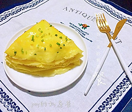 葱花鸡蛋饼的做法