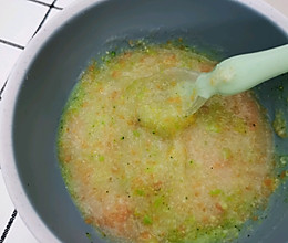 8月龄辅食-西兰花胡萝卜小米粥的做法