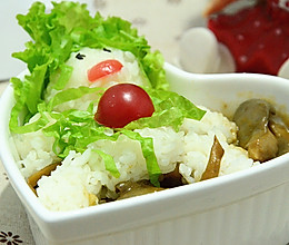 咖喱蘑菇饭#咖喱萌太奇#的做法