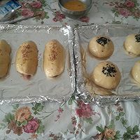 香肠面包~葡萄干面包的做法图解5