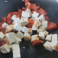 减脂增肌-番茄炖豆腐的做法图解6