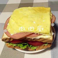 港式火腿三明治#肉肉厨的做法图解16