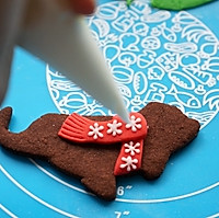 圣诞将至，穿着毛衣的圣诞狗饼干【让小动物们也一起欢乐吧】的做法图解18