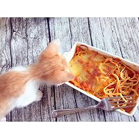马苏芝士焗意面的做法图解7