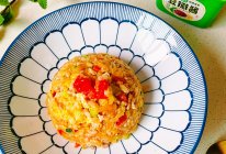#葱伴侣豆瓣酱能蘸善炒#酱炒卷心菜鸡蛋饭的做法