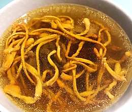 虫草花炖鸡汤的做法