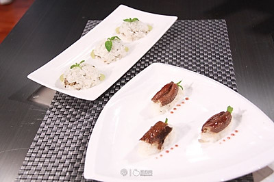 鳝鱼寿司和米饭堡 —《顶级厨师》参赛作品