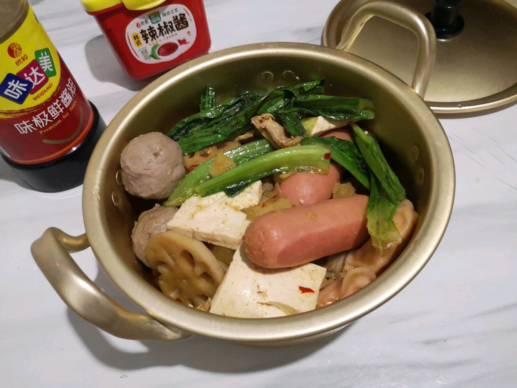 韩式小暖锅的做法