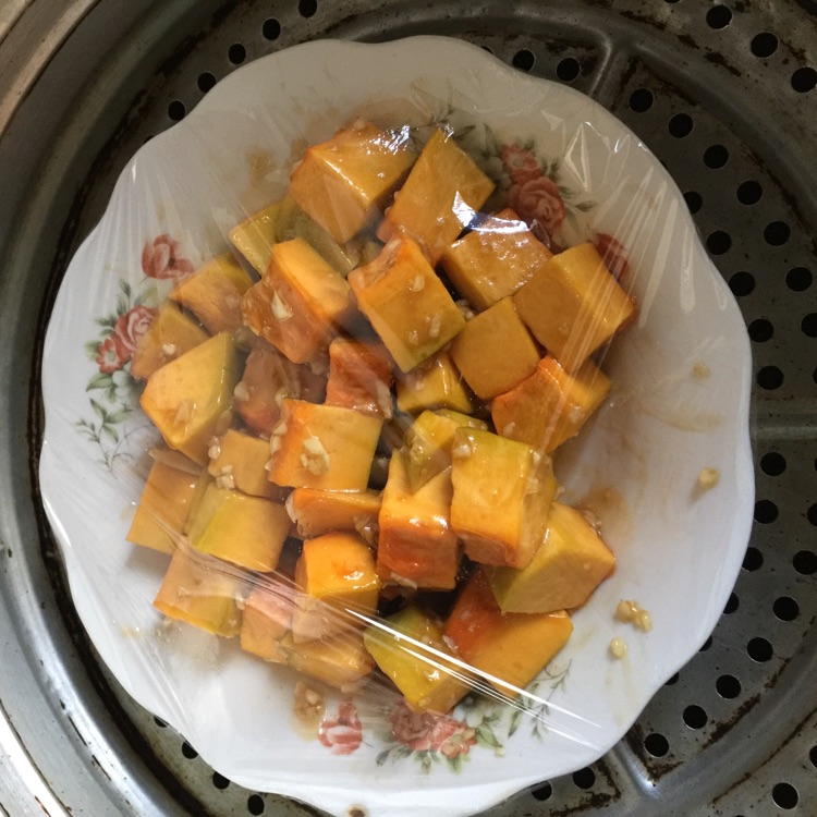 清蒸南瓜的做法图解7