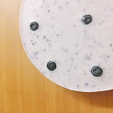 蓝莓酸奶慕斯蛋糕（无奶油版）