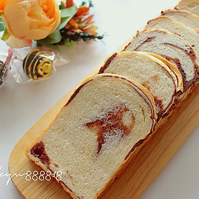 豆沙吐司