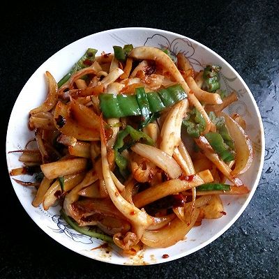 爆炒鱿鱼