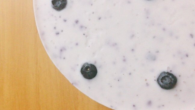 蓝莓酸奶慕斯蛋糕（无奶油版）的做法