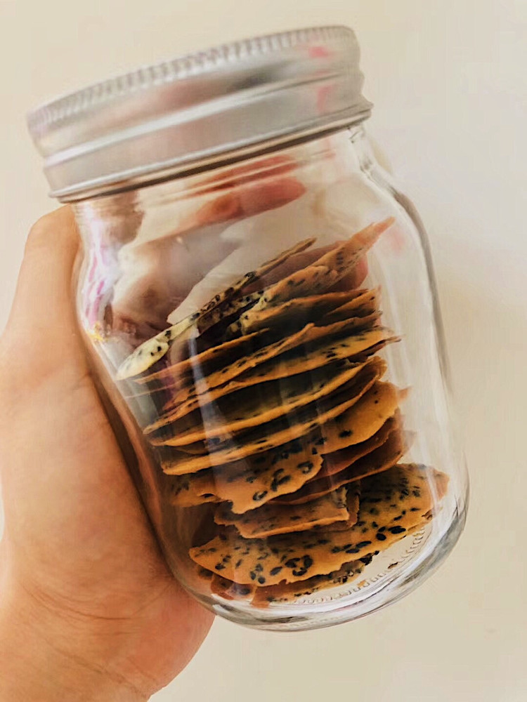 芝麻瓦片脆的做法
