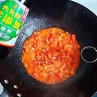 西红柿汤面的做法图解5