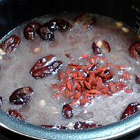 #浓情端午 粽粽有赏# 枣杞紫米八宝粽子粥的做法图解9