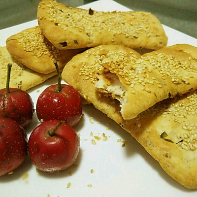 蒜香酥油烧饼—要放满满的芝麻呦