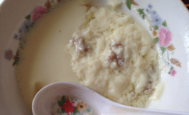 肉末蒸蛋一人份