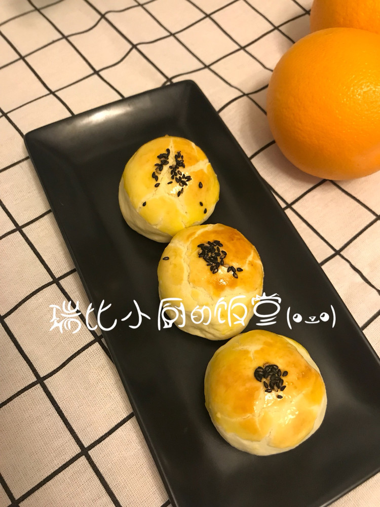 蛋黄酥的做法