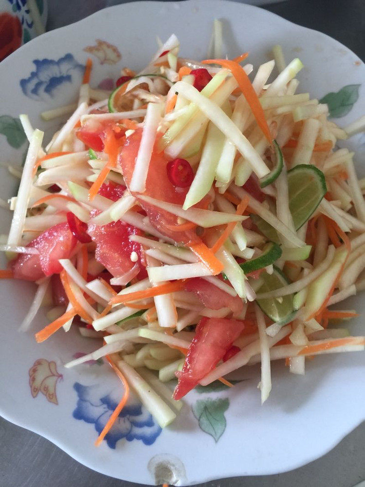 泰式木瓜沙拉的做法