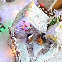 圣诞姜饼屋丨筑个小屋，下雪天一起过圣诞！的做法图解13
