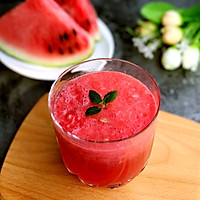 鲜榨西瓜汁#单挑夏天#的做法图解3