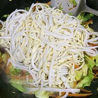 家常炒面的做法图解9
