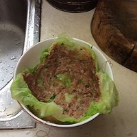 圆白菜扣肉的做法图解5