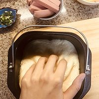 小花儿营养系列----香葱芝士火腿面包的做法图解17