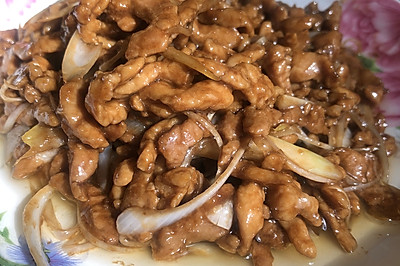 家常酱肉丝