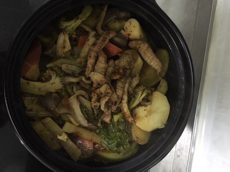 火锅烩菜