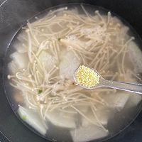 虾仁菌菇汤的做法图解9