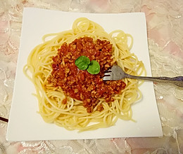 意大利番茄肉酱面的做法