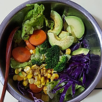 低脂高纤蔬菜沙拉的做法图解3