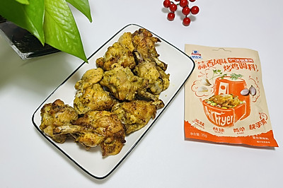 蒜香味鸡腿