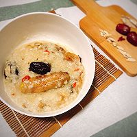 一人食 药膳鸡砂锅粥的做法图解16