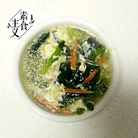 菠菜鸡蛋虾米汤的做法图解11