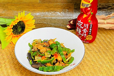 辣炒海鲜肉