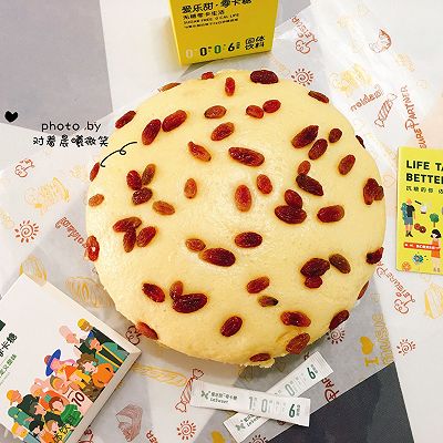 葡萄干玉米面发糕
