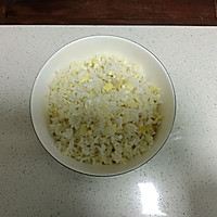 鸡蛋炒大米的做法图解7