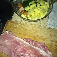 培根菠萝披萨的做法图解4