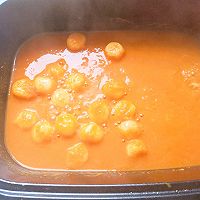 南瓜汤圆羹#麦子厨房美食锅##钟于经典传统味#的做法图解7