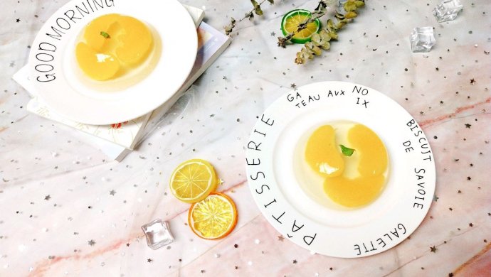 滑溜溜橘子果凍