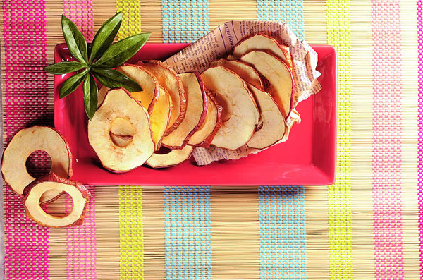 健康零食DIY——浓郁香甜的苹果干